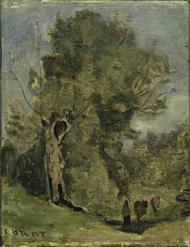 Scène boschiva - Jean-Baptiste Camille Corot