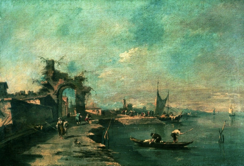 Scène costiera - Francesco Guardi