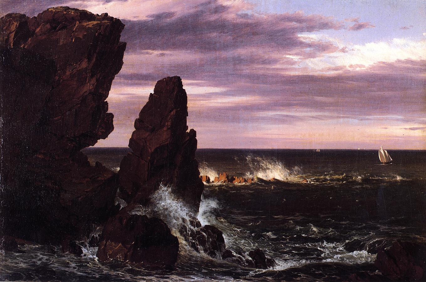 Scène côtière - Frederic Edwin Church - Alpha Reproduction