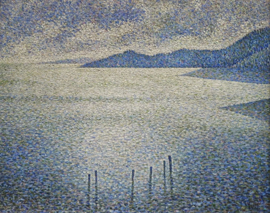 Scène côtière - Théo van Rysselberghe image 1 reproduction artisanale de tableau