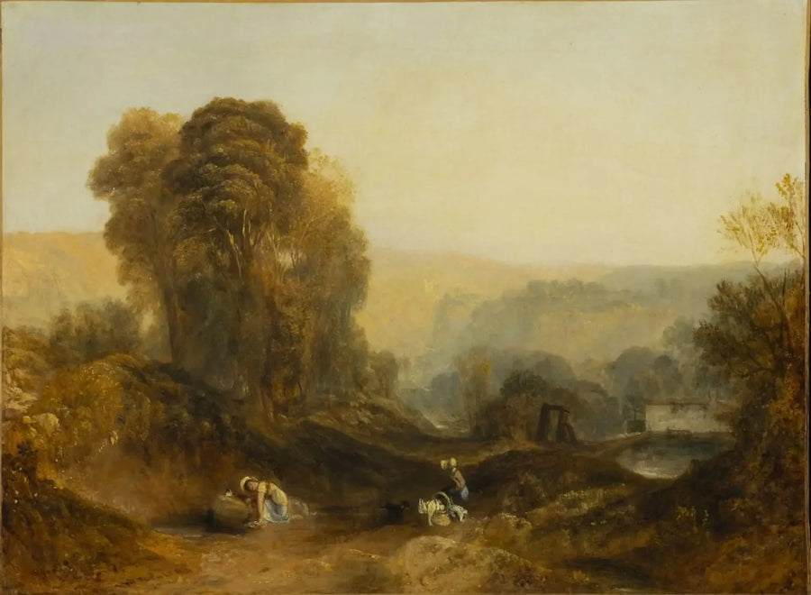 Scena nel Derbyshire - J. M. W. Turner