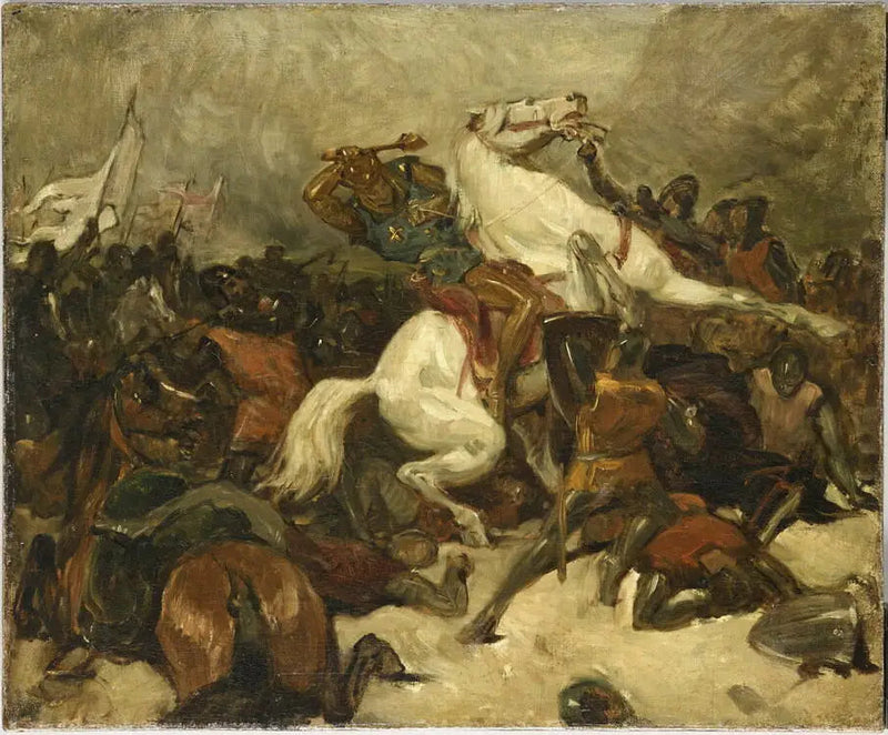 Scena di battaglia - Eugène Delacroix
