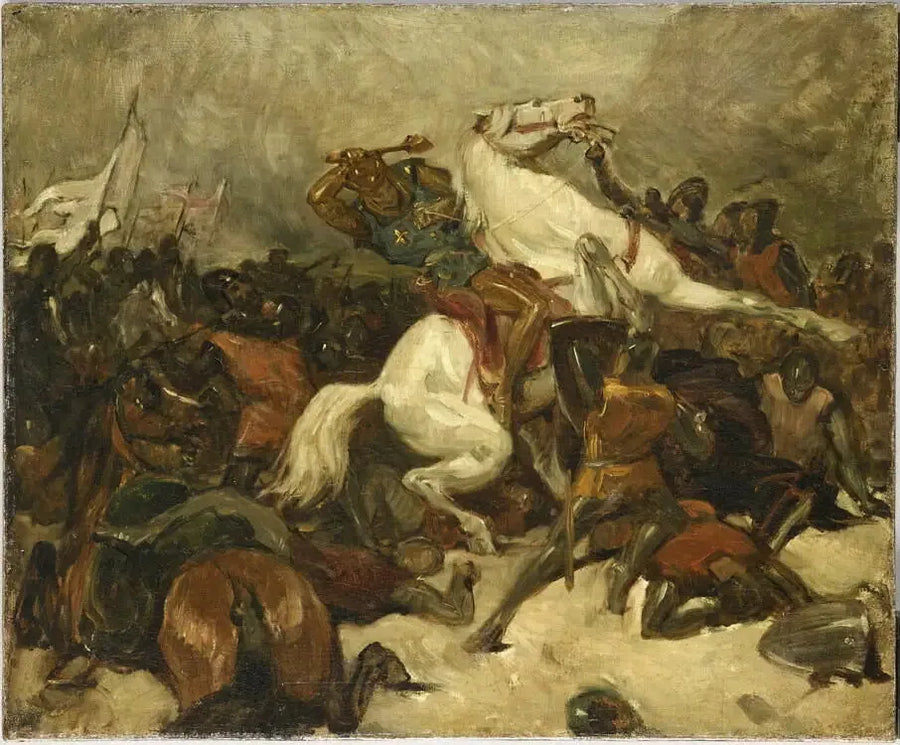 Scena di battaglia - Eugène Delacroix