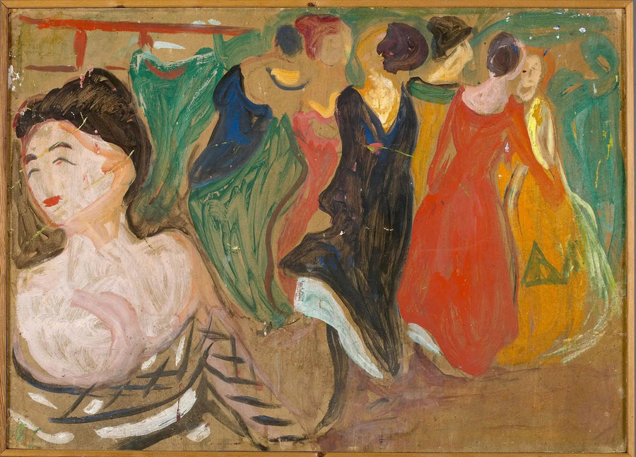 Scena di bordello - Edvard Munch