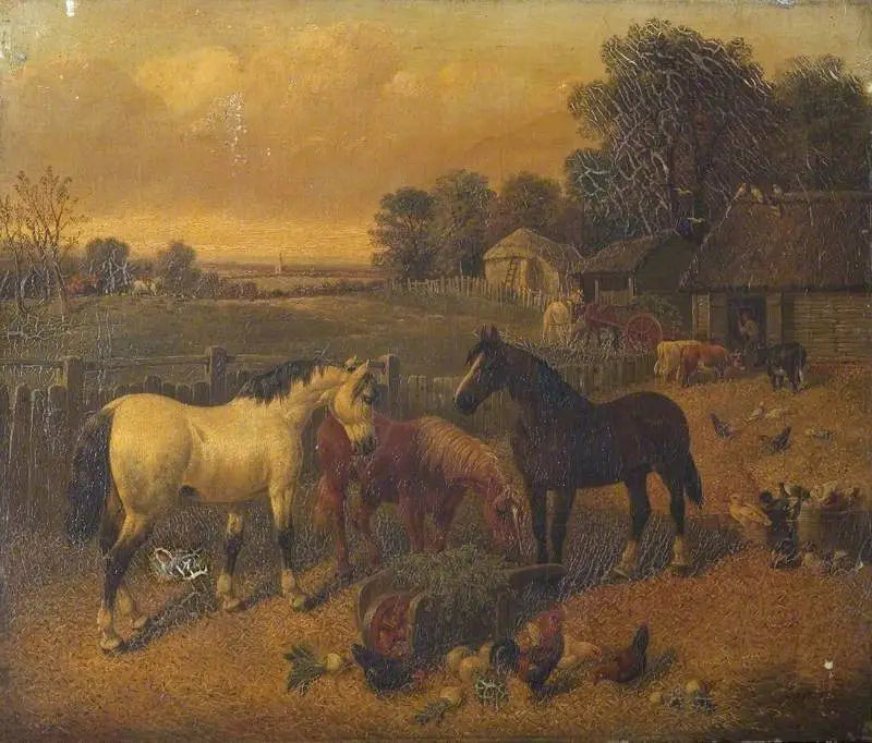 Scène di fattoria - John Frederick Herring, Sr.