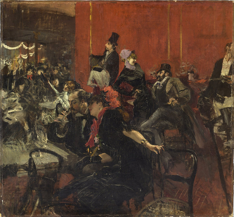Scène di festa al Moulin-Rouge - Giovanni Boldini