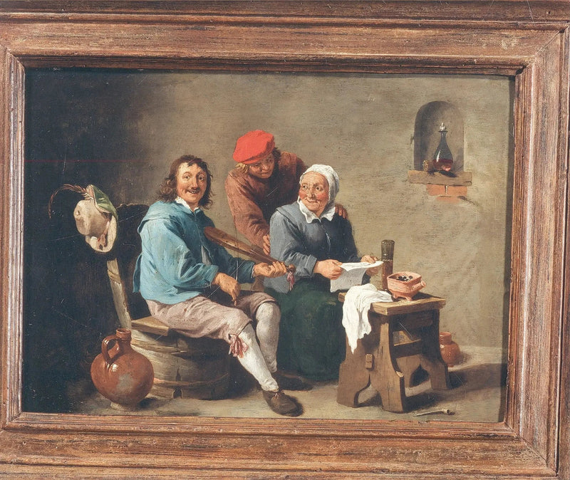 Scène de genre - David Teniers il Giovane