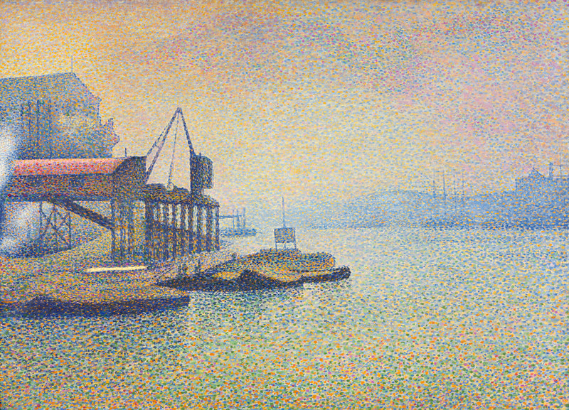 Scena del Tamigi, l'ascensore - Georges Lemmen