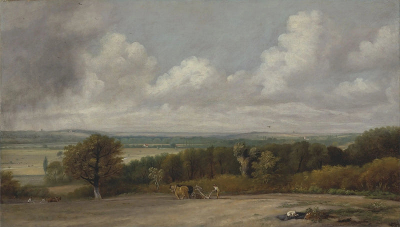 Scène di lavoro nei campi nel Suffolk - John Constable
