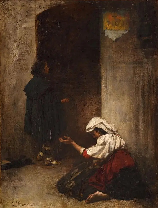 Scène di mendicità - Léon Bonnat