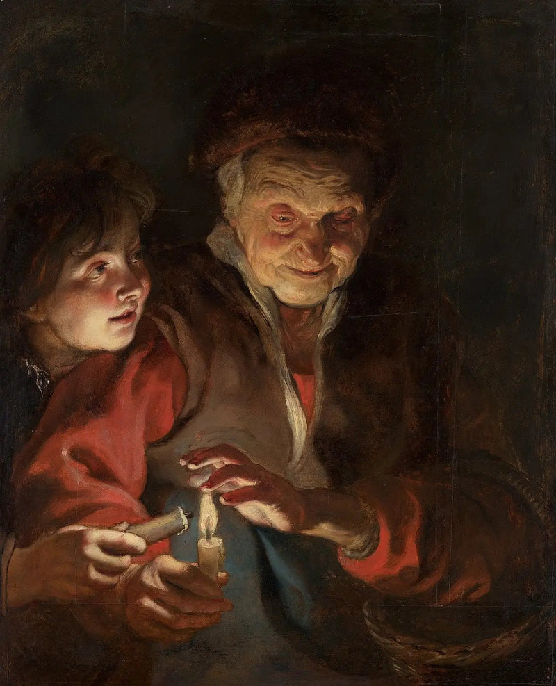 Scène di notte - Peter Paul Rubens
