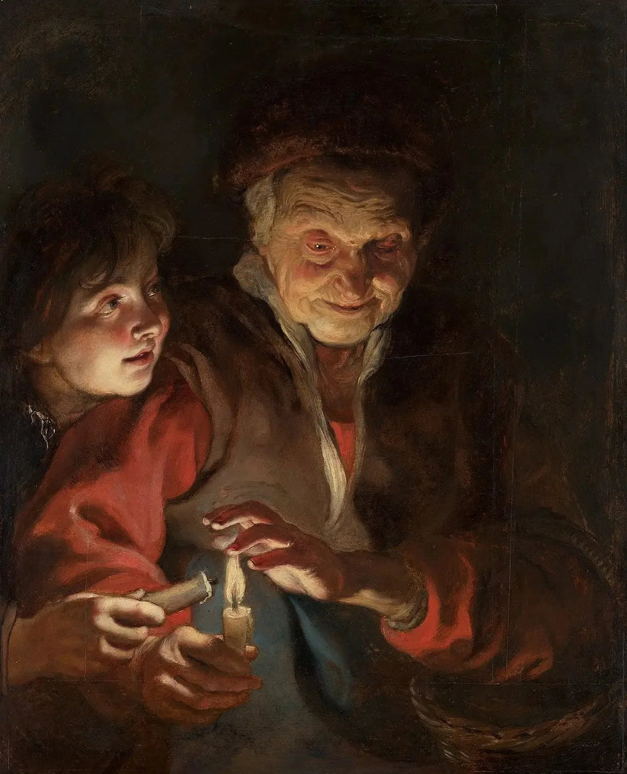 Scène di notte - Peter Paul Rubens