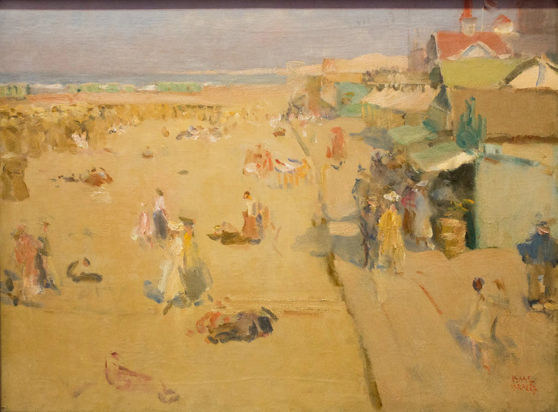 Scena sulla spiaggia a Scheveningen - Isaac Israels