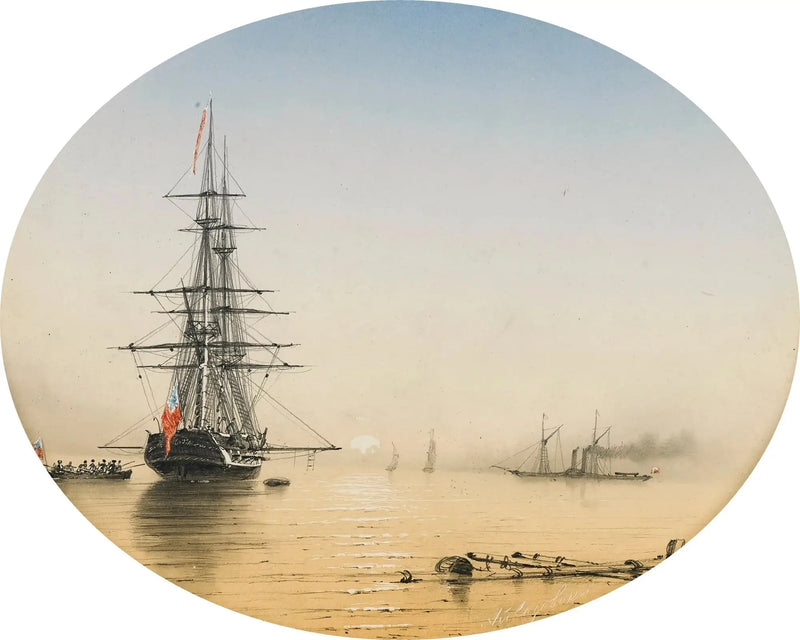 Scène di porto - Ivan Aïvazovski