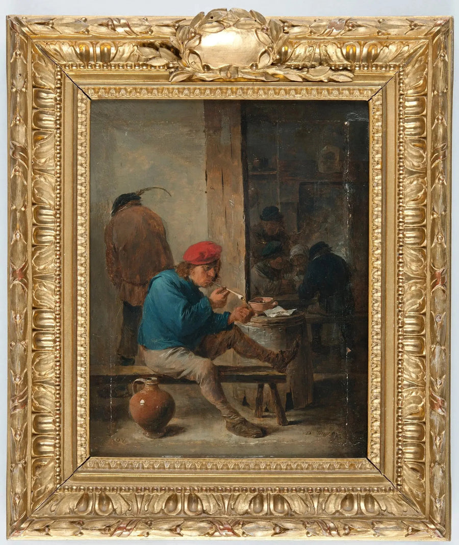 Scène di taverna con fumatori - David Teniers il Giovane