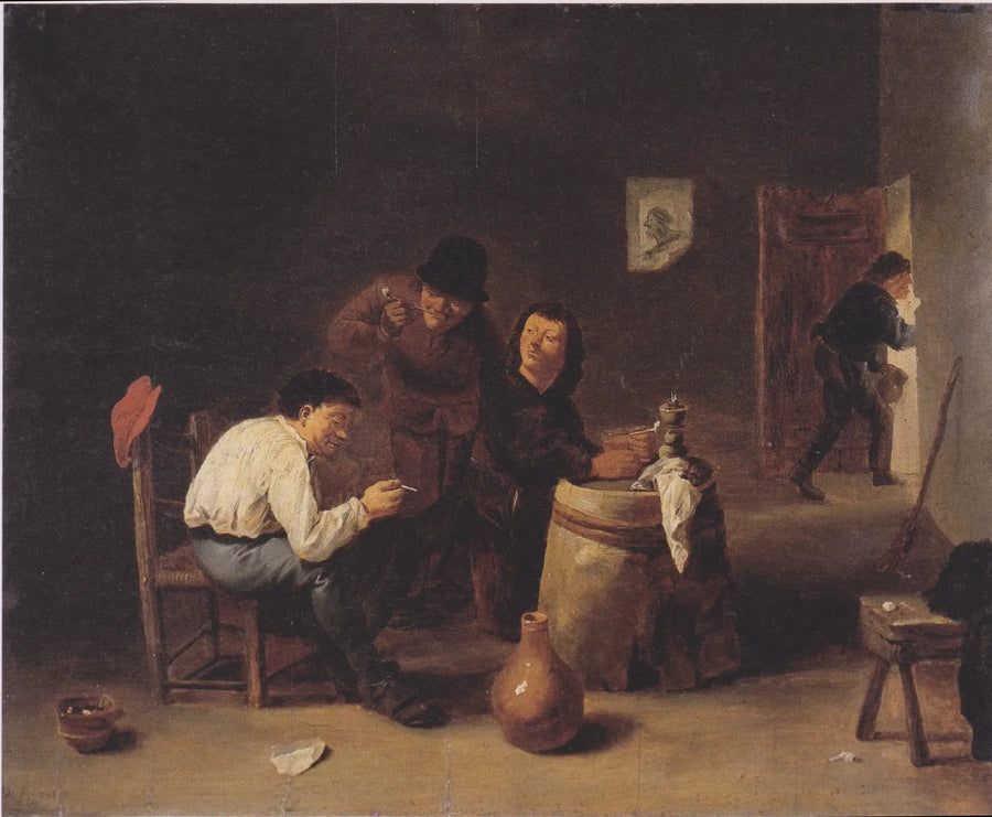 Scène de taverna - David Teniers il Giovane