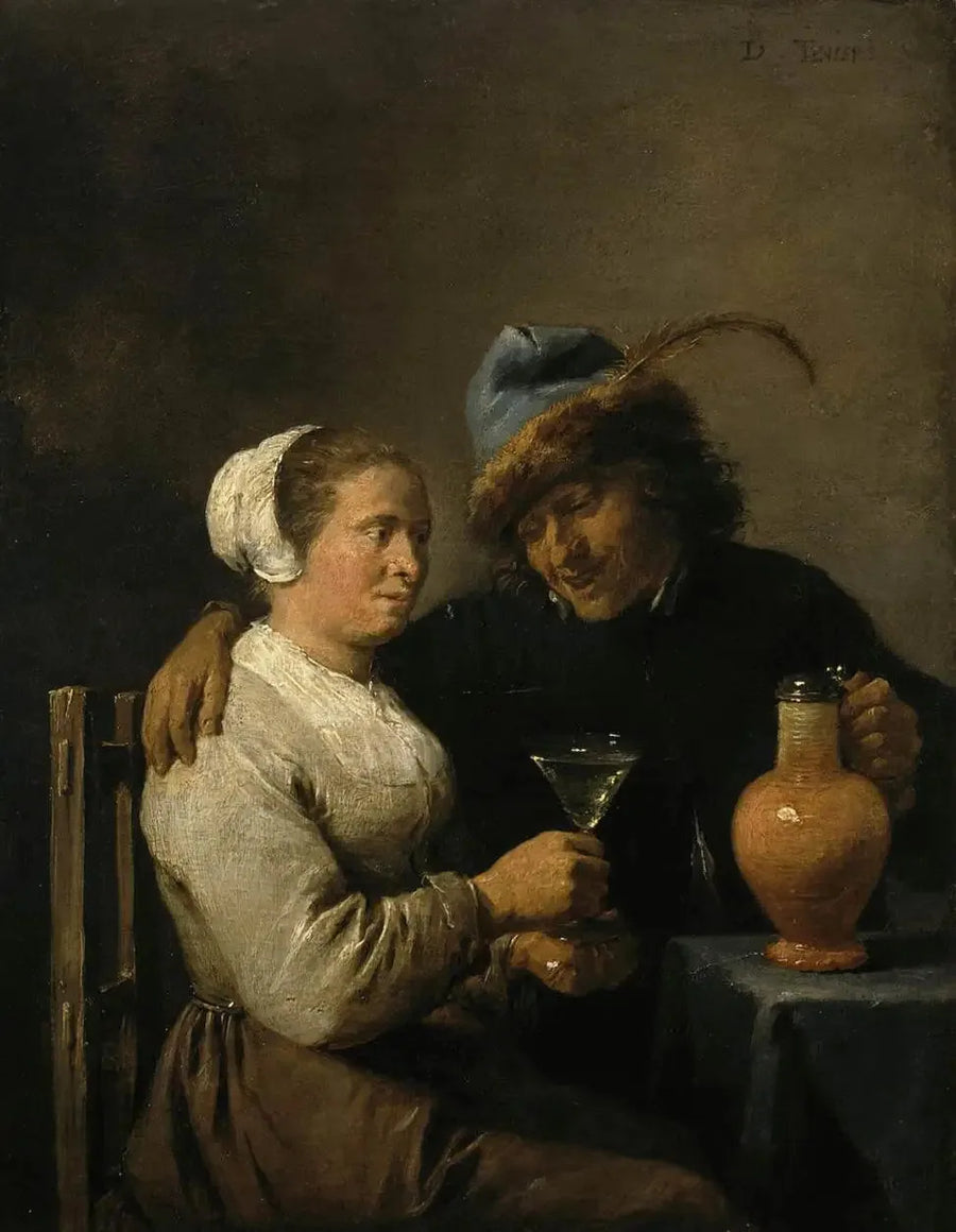 Scène de taverna - David Teniers il Giovane