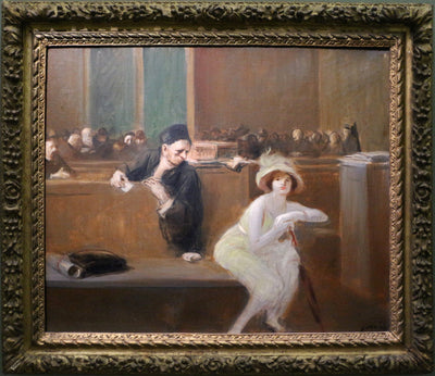Scène de tribunal - Jean-Louis Forain - Alpha Reproduction