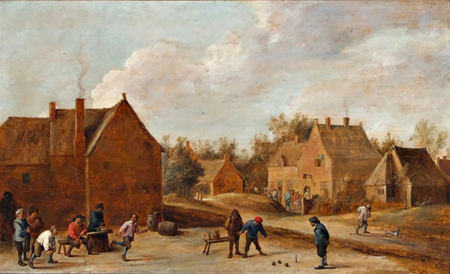 Scène di villaggio - David Teniers il Giovane