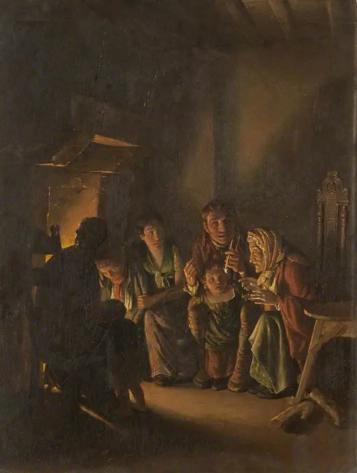 Scène domestique - David Teniers il Giovane