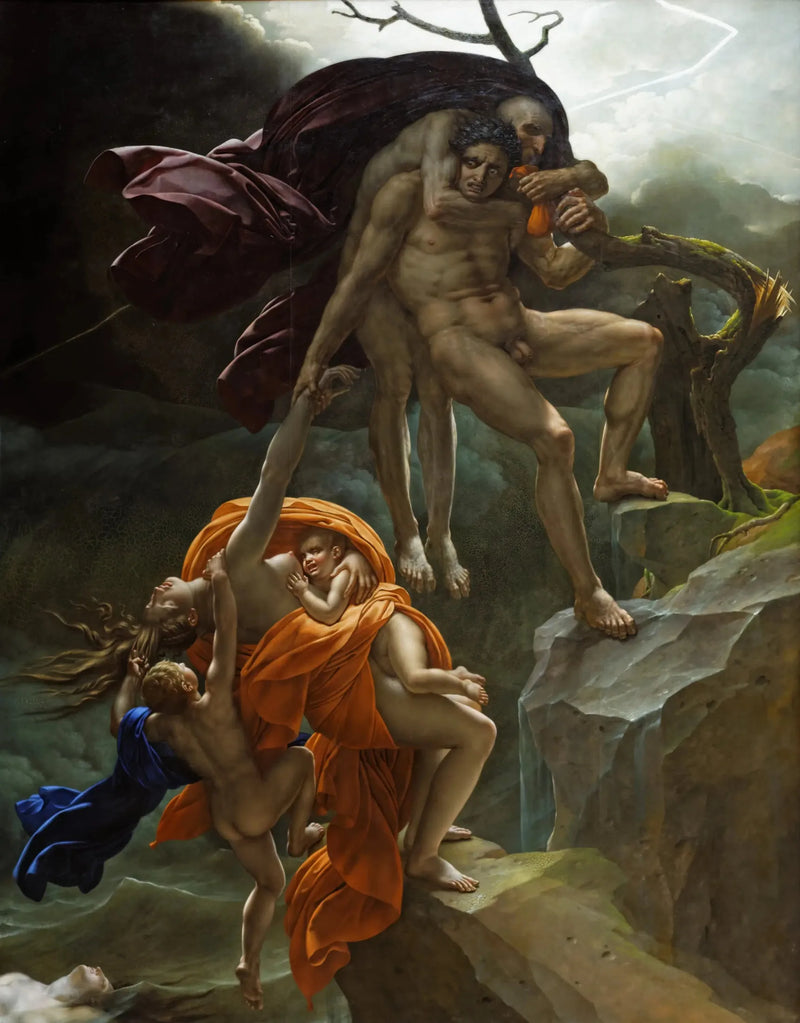 Scène del diluvio - Anne-Louis Girodet