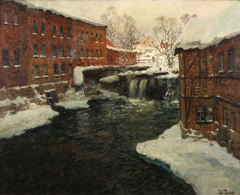 Scena del mulino - Frits Thaulow