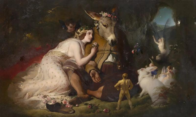 Scène del Sogno di una notte d'estate - Edwin Henry Landseer