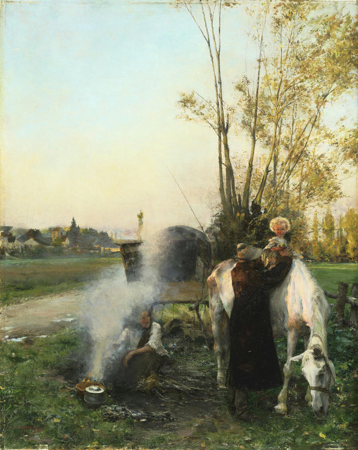 Scène gitane - Pascal Dagnan-Bouveret