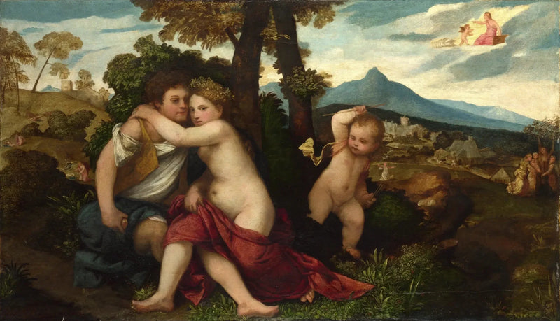 Scène mythologique - Paolo Veronese