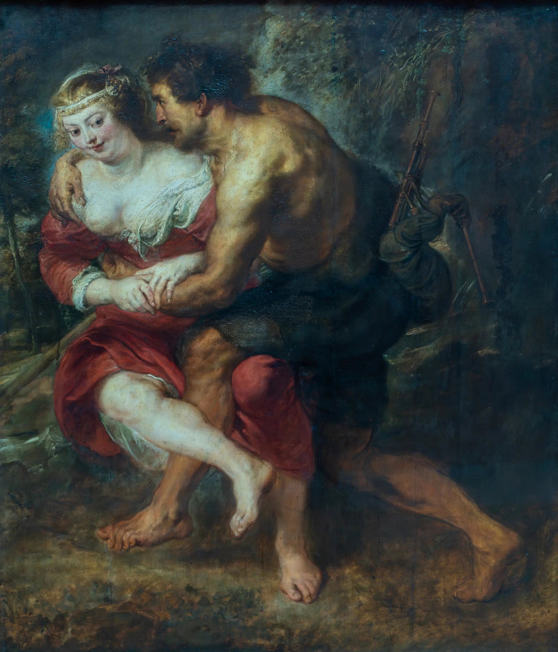 Scène pastorale (Corydon e Silvia) - Peter Paul Rubens