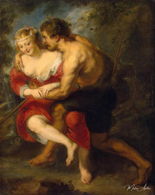 Scène pastorale - Peter Paul Rubens - Reproductions de tableaux et peintures haut de gamme