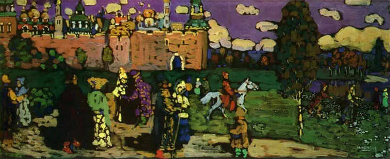 Scena russa - Vassily Kandinsky