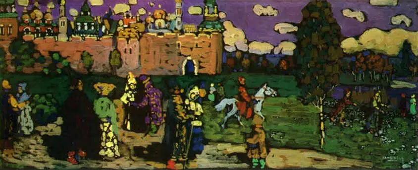 Scena russa - Vassily Kandinsky
