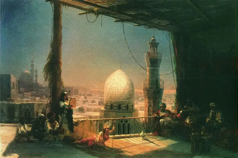 Scene della vita del Cairo - Ivan Aïvazovski
