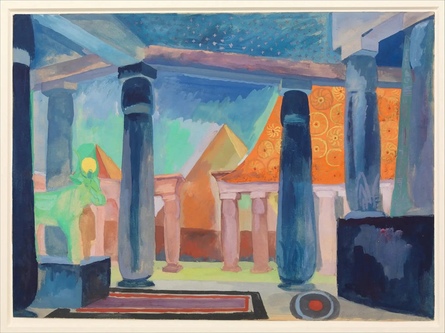 Scenografia per Cleopatra - Robert Delaunay