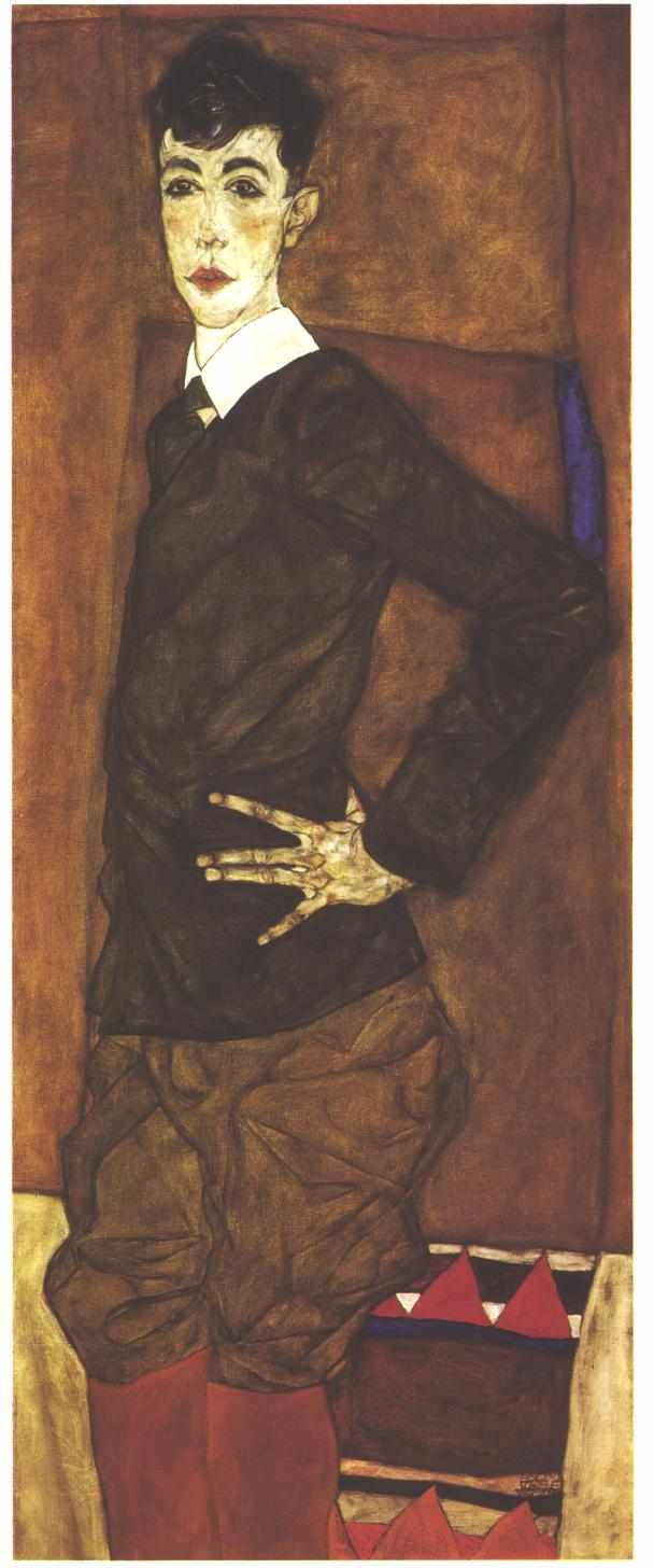 Portrait d’Erich Lederer - Egon Schiele