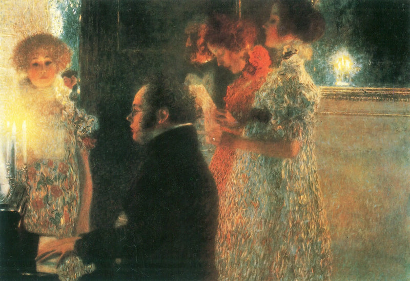 Schubert al pianoforte II - Gustav Klimt