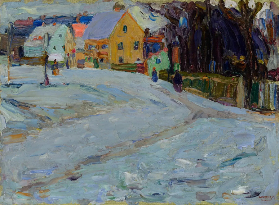 Schwabing - Piazza Nikolai - Vassily Kandinsky