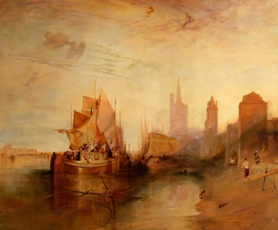 Reproduction du tableau « Seascape - J. M. W. Turner » par Alpha Reproduction en peinture à l’huile