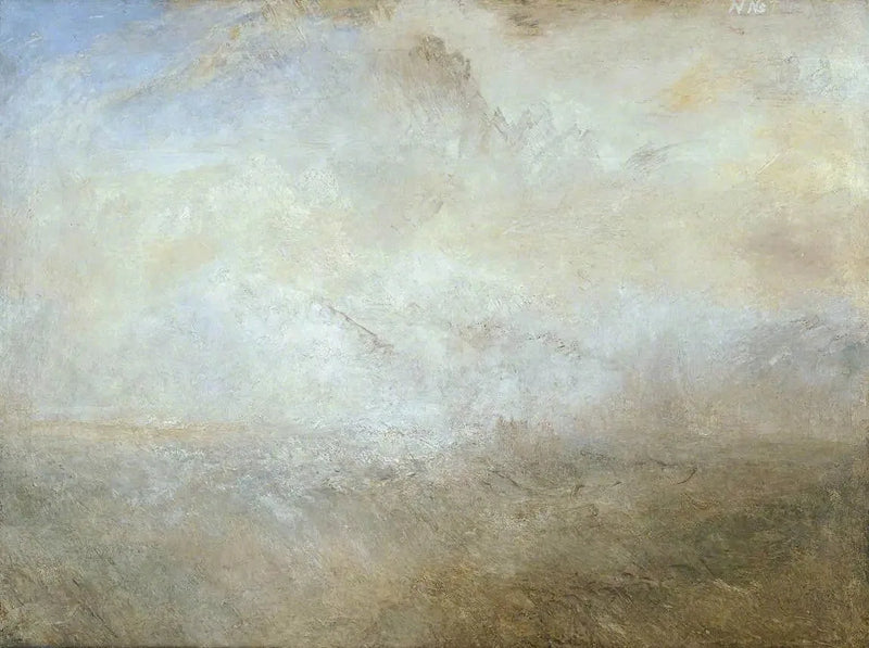Paesaggio marino con costa lontana - J. M. W. Turner