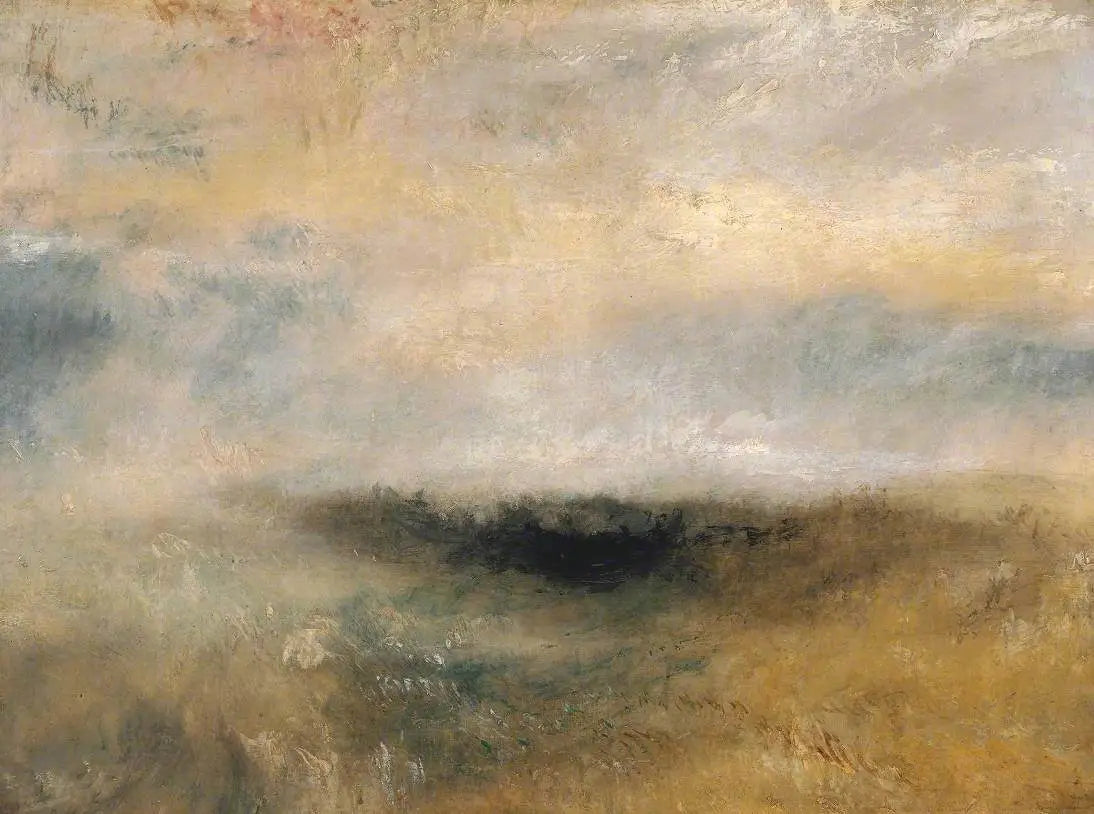 Reproduction du tableau « Seascape with Storm Coming On - J. M. W. Turner » par Alpha Reproduction en peinture à l’huile