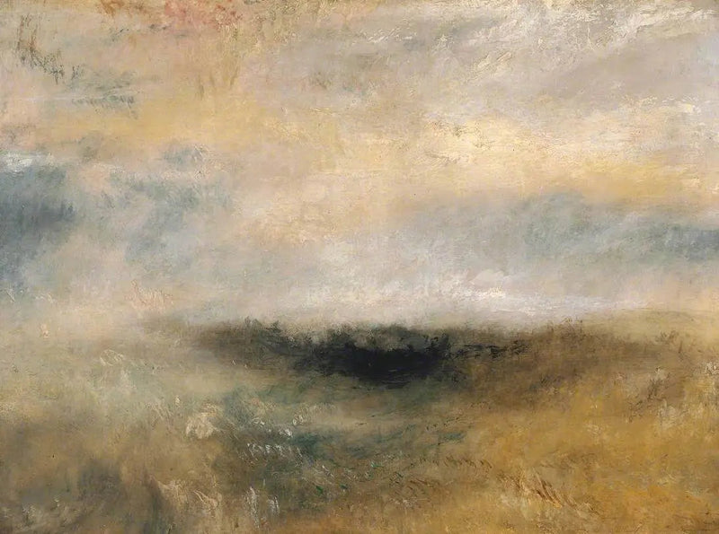 Paesaggio marino con tempesta in arrivo - J. M. W. Turner