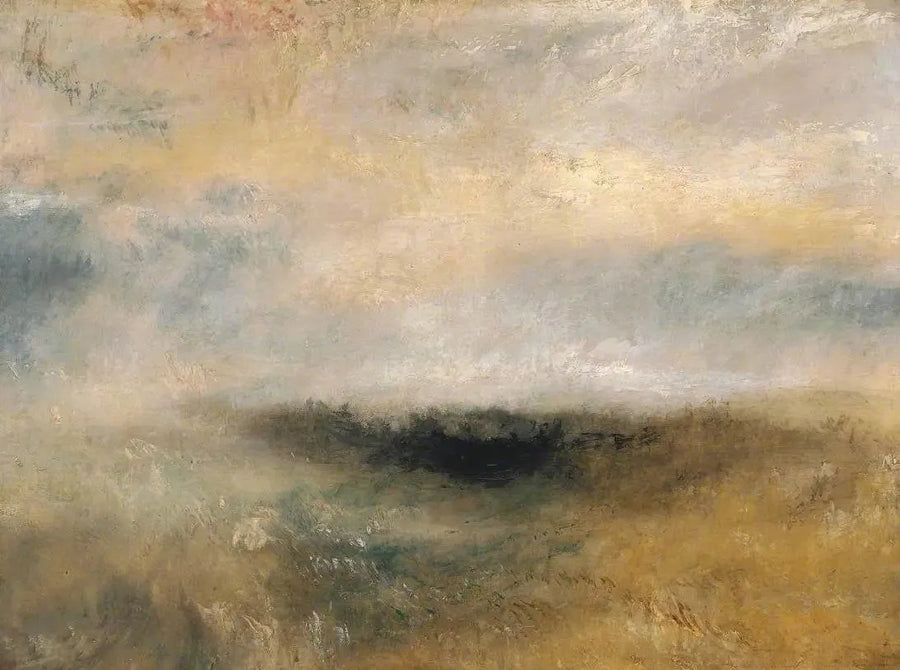 Paesaggio marino con tempesta in arrivo - J. M. W. Turner