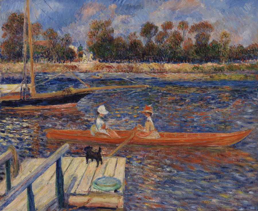 La Senna ad Argenteuil (La Senna ad Argenteuil) - Pierre-Auguste Renoir