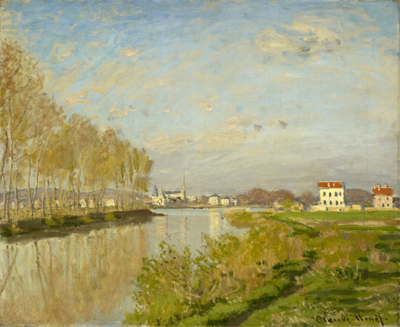 La Senna all'Argenteuil W198 - Claude Monet