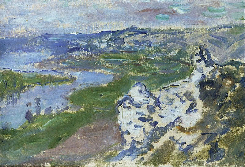 La Seine vue des hauteurs de Chantemesle W671 par Claude Monet, musée des Beaux-Arts de Rouen
