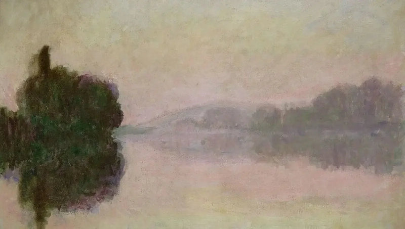 La Senna a Port-Villez, effetto sera W1379 - Claude Monet