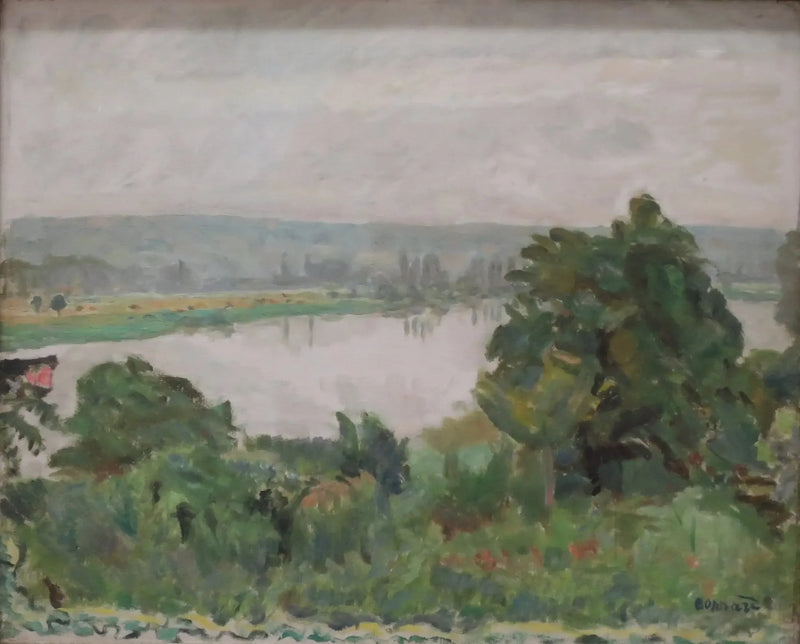 Senna vicino a Vernon - Pierre Bonnard