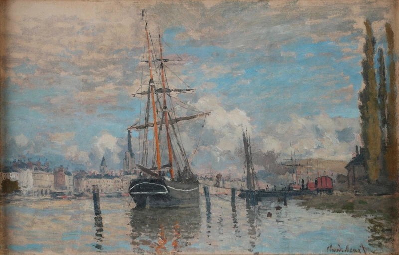 La Senna a Rouen W218 - Claude Monet
