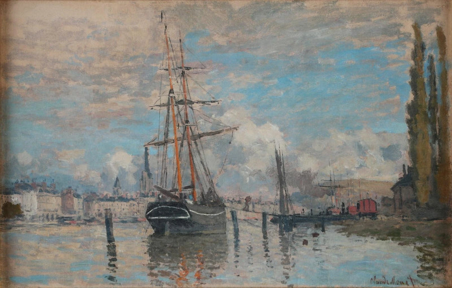 La Senna a Rouen W218 - Claude Monet